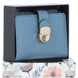 Ashwood Small Ladies Leather Purse Denim: 32047