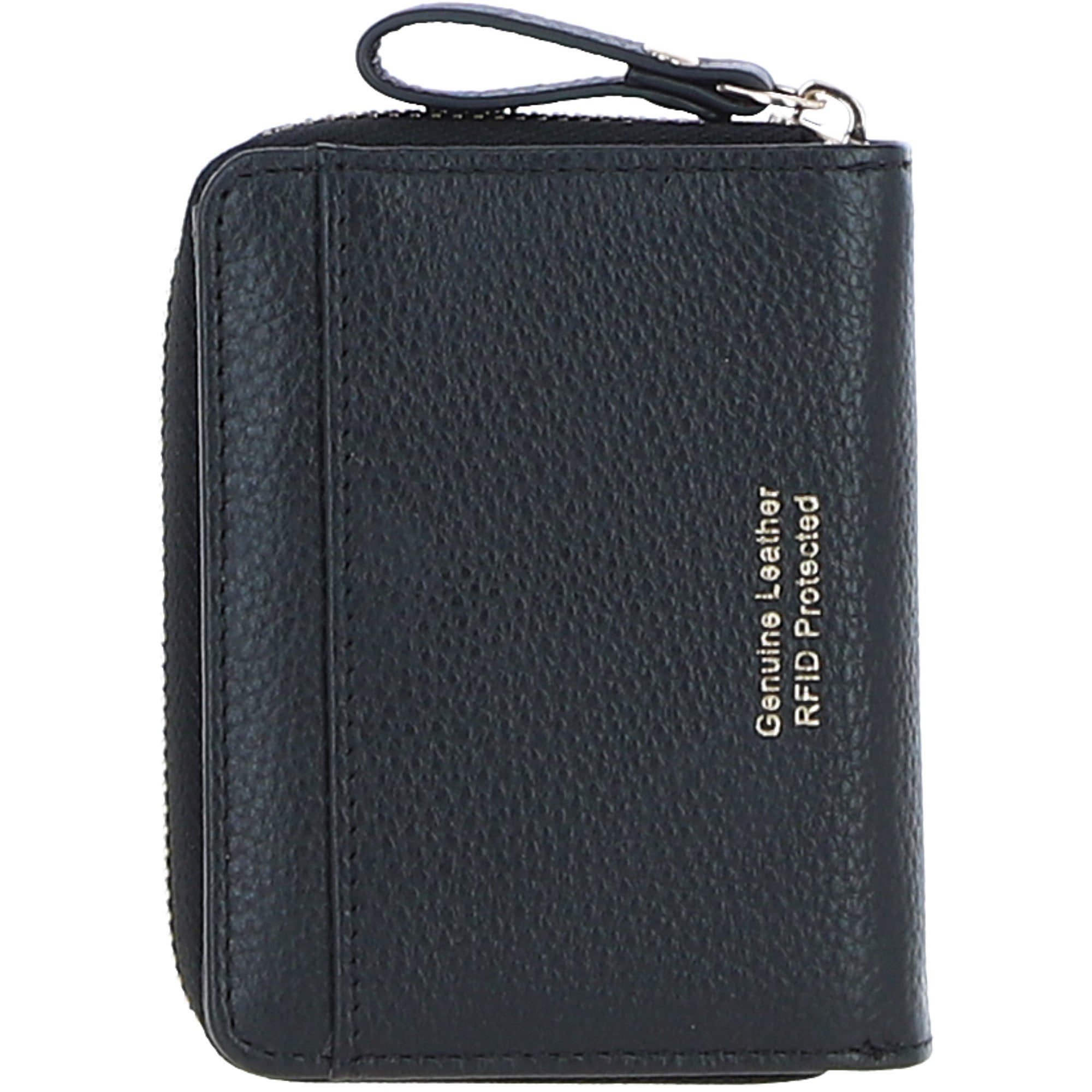 Ashwood Ladies Leather Purse Black: 32057