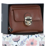 Ashwood Ladies Leather Purse 2 Tone Tan: 32057