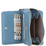 Ashwood Ladies Leather Purse Denim: 32057