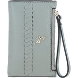 Ashwood Elegant Ladies' Small Leather Purse Sage: 32056