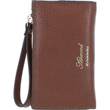 Ashwood Elegant Ladies' Small Leather Purse 2 Tone Tan: 32056