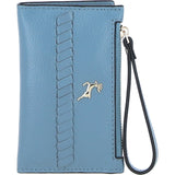 Ashwood Elegant Ladies' Small Leather Purse Denim: 32056