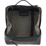 Leather Washbag Black: K-49