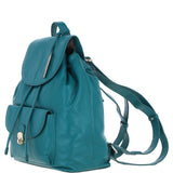 Ashwood Genuine Leather Compact Backpack Green: Y-57