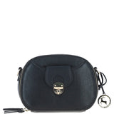 Ashwood Leather Compact Crossbody Bag with Adjustable Strap Black: Y-53
