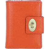Elegant Ashwood Leather Purse Orange: Y-60