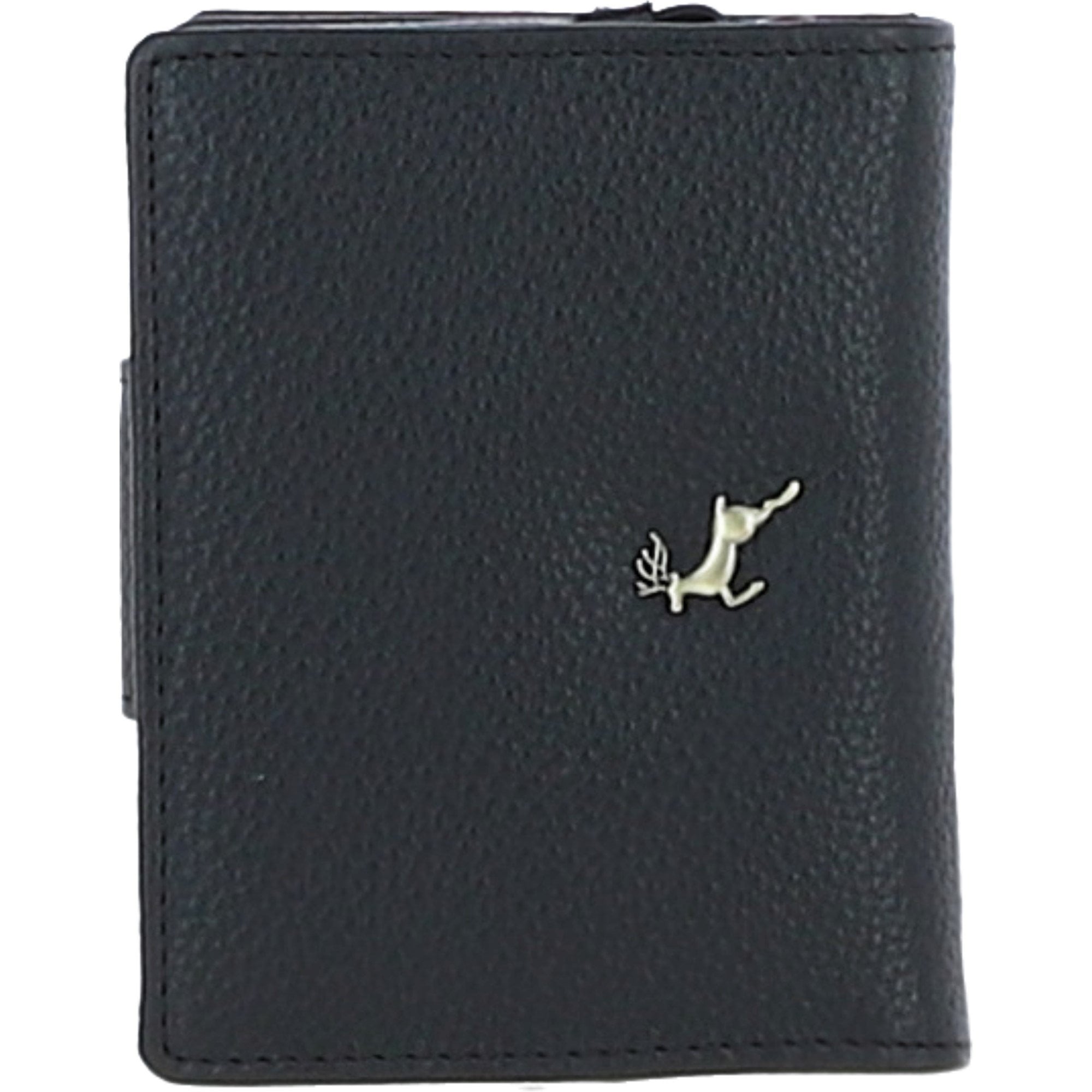 Elegant Ashwood Leather Purse Black: Y-60