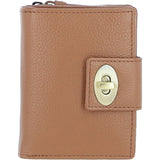 Elegant Ashwood Leather Purse Butterscotch: Y-60