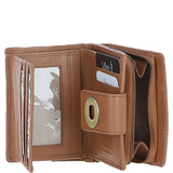 Elegant Ashwood Leather Purse Butterscotch: Y-60