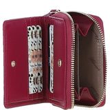 Ashwood Stylish Leather Purse Raspberry: Y-50