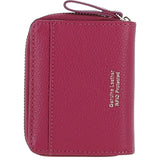 Ashwood Stylish Leather Purse Raspberry: Y-50