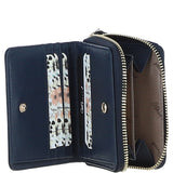 Ashwood Stylish Leather Purse Navy: Y-50