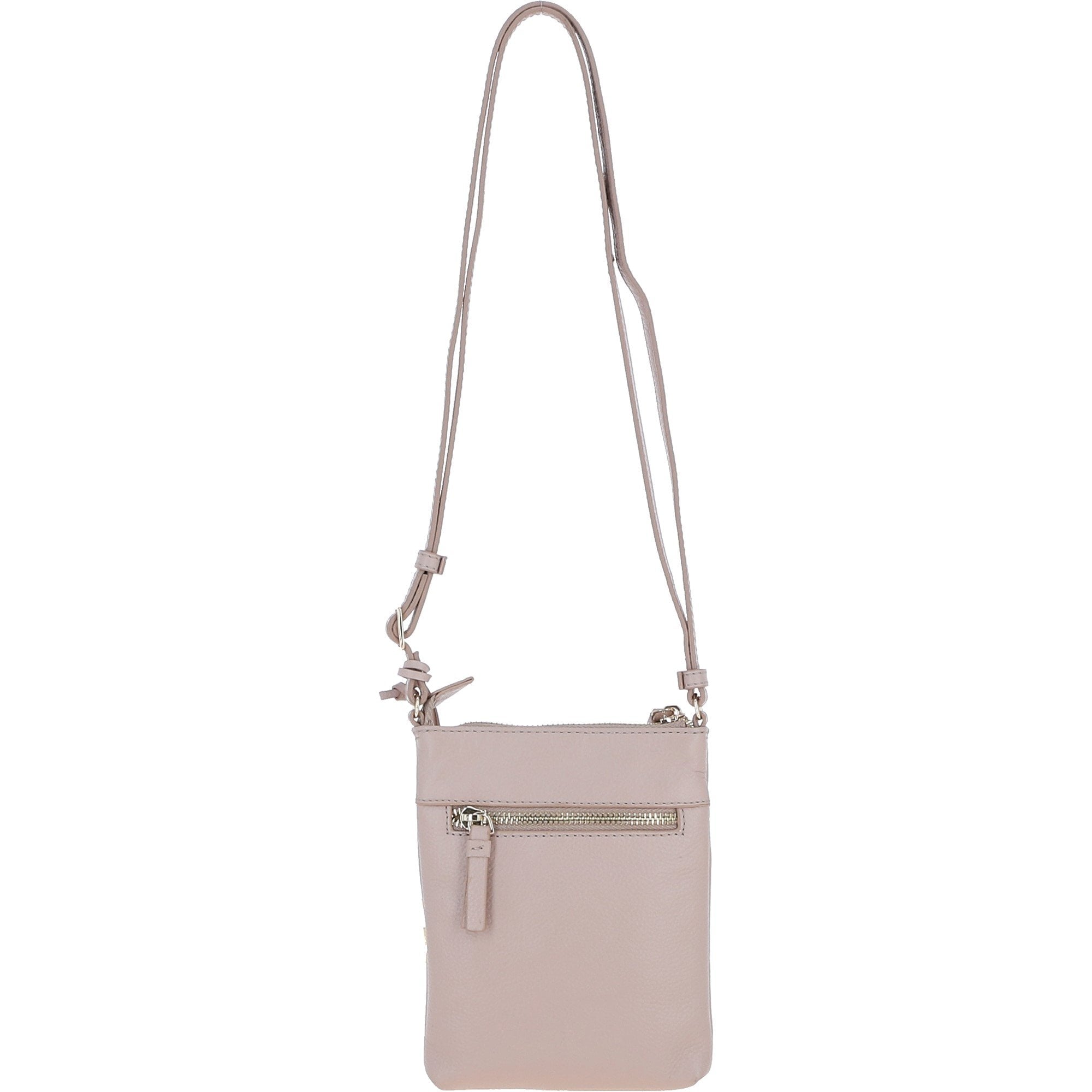 Ashwood Leather Crossbody Bag Beige: Y-51