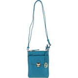 Ashwood Leather Crossbody Bag Turquoise: Y-51