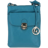 Ashwood Leather Crossbody Bag Turquoise: Y-51