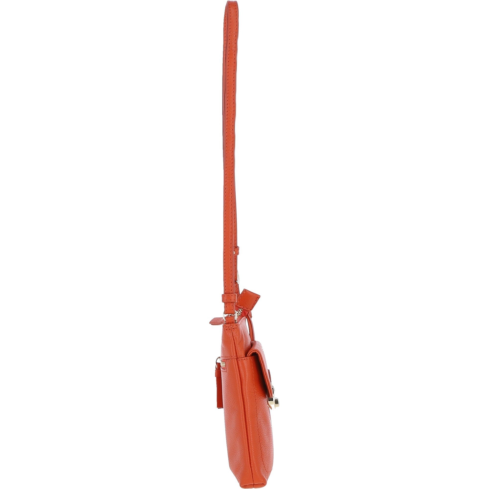 Ashwood Leather Crossbody Bag Orange: Y-51