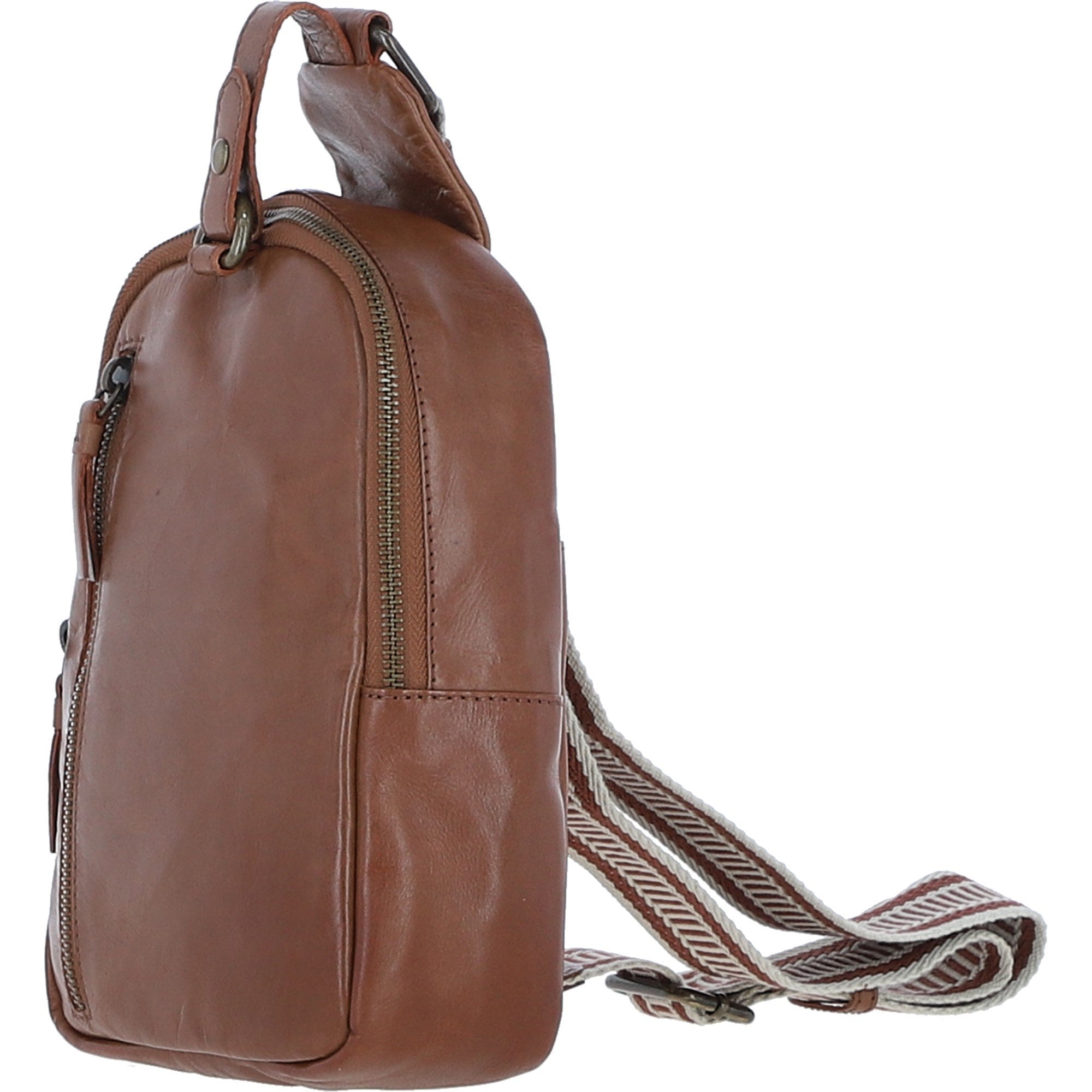 Ashwood Leather Sling Bag Tan: 64385