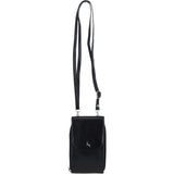 Ashwood Leather Crossbody Phone Bag Black: 20-110L