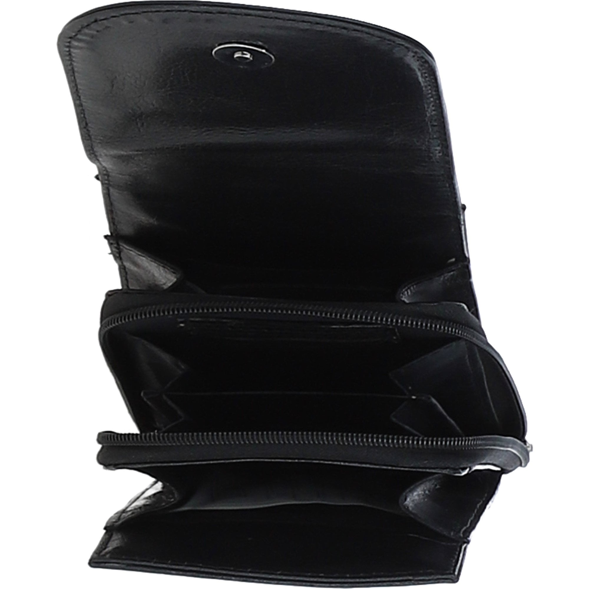 Ashwood Leather Crossbody Phone Bag Black: 20-110L
