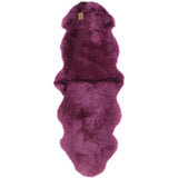 Ashwood Double Australian Sheepskin Rug Smokey Grape