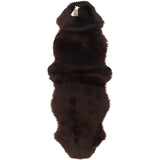 Ashwood Double Australian Sheepskin Rug Natural Brown