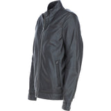 Ashwood Leather Mandarin Collar Zip-Up Men's Jacket Brown: AMJ-10