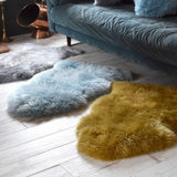 Ashwood Single Australian Sheepskin Rug Natural Brown