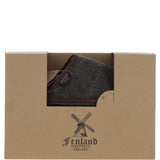 Fenland Classic Mens Slippers Tweed: Duke