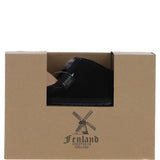 Fenland Classic Mens Slippers Black: Duke