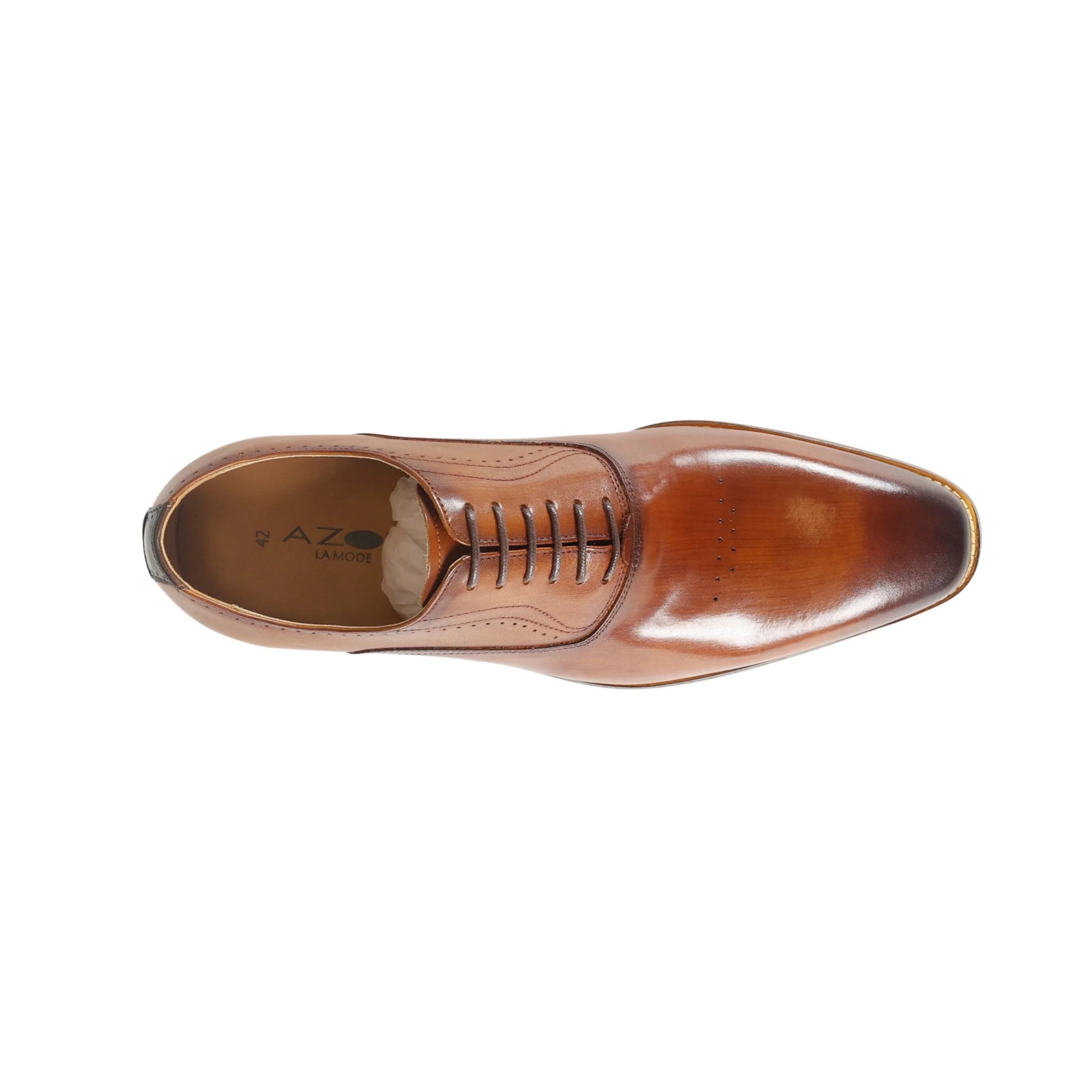 Azor Classic Men's Brogue Tan: LC POMPEI