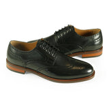 Azor Men's Wingtip Brogue Shoe Black: LC RICHMOND