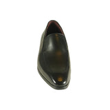 Azor Men's Leather Slip-on Shoe Black: LC MILAN