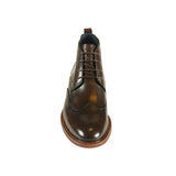 Azor Men's Leather Ankle Boot Brown: LC RIMINI