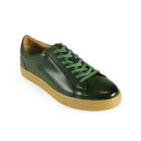 Azor Men's Perforated Low-top Trainer Green: LC PHOENIX