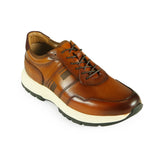 Azor Men's Luxe Trainer Tan: LC PAOLO