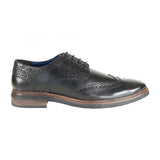 Front Men's Timeless Derby Shoe Black: Morrison