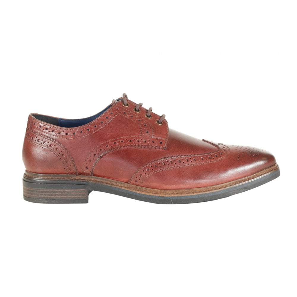 Front Men's Timeless Derby Shoe Burgundy: Morrison