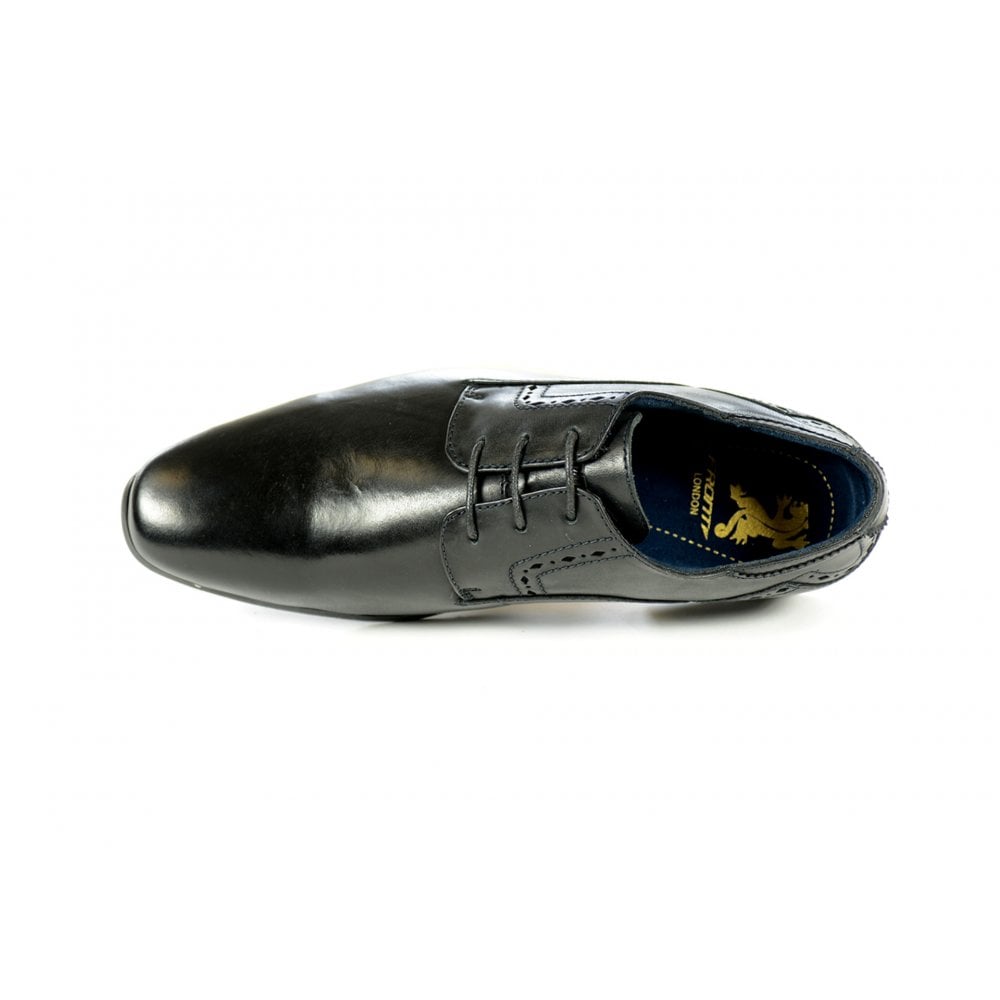 Front Men's Smart Plain Derby Shoe Black: LC Rambla II