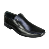 Front Classic Men's Slip-on Loafer Shoe Black: Belmont