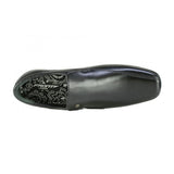 Front Classic Men's Slip-on Loafer Shoe Black: Belmont