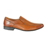 Front Classic Men's Slip-on Loafer Shoe Tan: lc Belmont