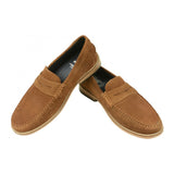 Front Men's Penny Loafer Tan: LC JONES