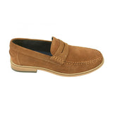 Front Men's Penny Loafer Tan: LC JONES