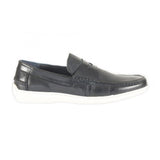 Front Classic Men's Lightweight Loafer Trainers Navy: LC HAMILTON