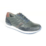 Front Casual Daily Men's Trainer Navy/Burgundy: LC OHIO