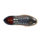 Front Men's Laced Trainer Shoes Navy: LC GINO