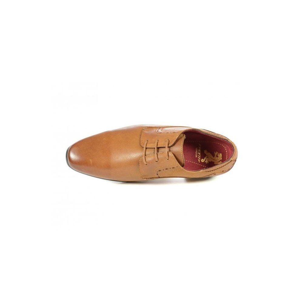 Front Men's Smart Plain Derby Shoe Tan: LC Rambla II
