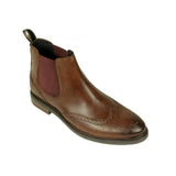 Front Men's Henderson Brogue Boots Brown: LC HENDERSON