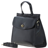 Ashwood Large Leather Grab Bag Black: V-84